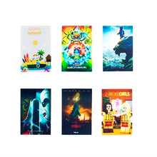 MOC City Street Scene Minifigure Poster