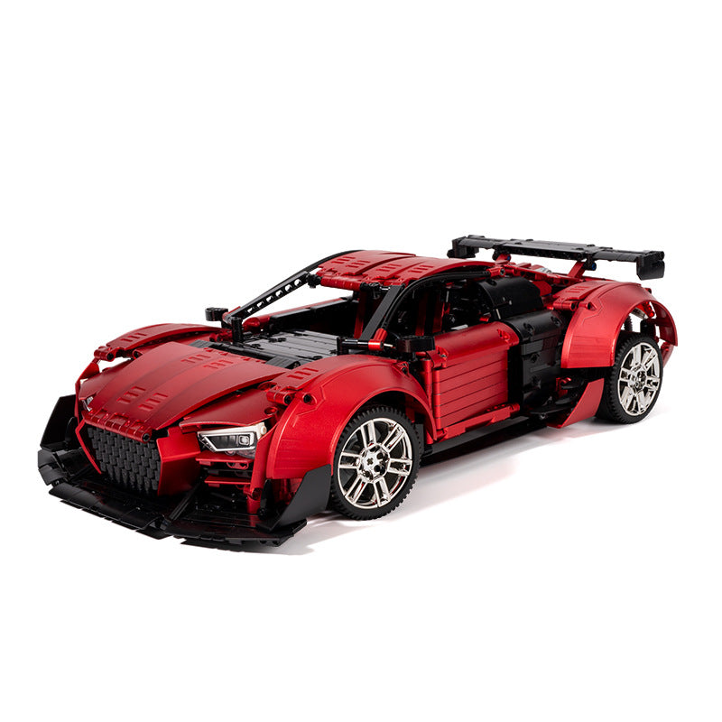 2641pcs 10516B Kbox Red Audi R8 1:10 – Joy Bricks