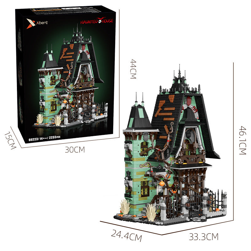 ジェニーハウス 2233pcs Xbert 66223 Haunted House [With Lighting Kit] – Joy Bricks