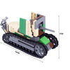 Military World War II French Renault Light Engineering Tank Artillery Vehicle