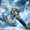 1282PCS MJi 13156 Frostcore Battle Axe