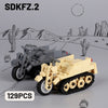 World War II German military ant aircraft armored vehicles half track motorcycles and tanks