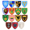 medieval castle knight soldier lion black eagle weapon armor hand shield