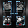 945pcs Free Tribe Steel Soul Inferno V4 Engine