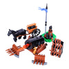 Medieval military artillery soldiers weapons carriage