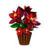 589PCS MJi 13123/13124/13125/13126 Peace Lily/Poinsettia/Maple Leaf/Pine Tree