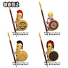 N343-346 Greek Series: Spartan Hoplite Minifigures(new, updating)