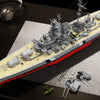 2686pcs 12GO 98005 Bismarck Class Battleship