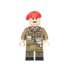 MT32-35 World War II British military camouflage airborne soldier Minifigures