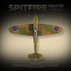 682 pcs QUANGUAN 100279 British Spitfire F.MK.la