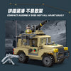 JIESTAR 61109-61117 Military series Unimok Offroad Combat Vehicle