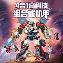 1187pcs Zane's Ultra Combiner Mech