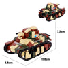 Military World War II French Renault Light Engineering Tank Artillery Vehicle