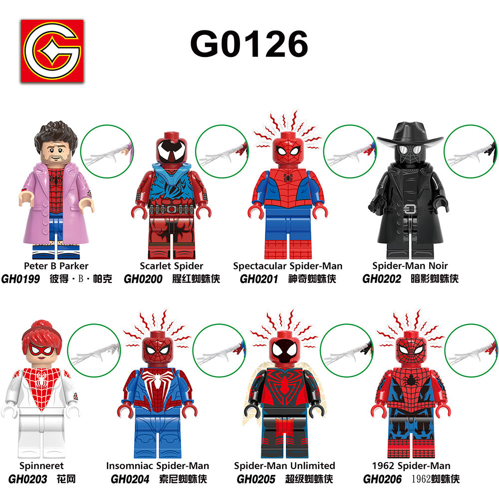 G0126 Superhero Series Peter Parker Shadow Spiderman