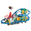1080pcs JIESTAR Ocean Base Roller Coaster (Motorized Version) (Motor Included)