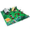 MOC City Camping Picnic Sausage BBQ Grill Tent