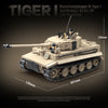 1361 pcs QUANGUAN 100233 Tiger I heavy tank