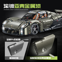 4056 pcs GULY 10626 Porsche Mission X 1:8