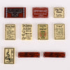 Medieval Ancient Rome Signs Road Signs Wood Grain Prints Minifigures Accessories