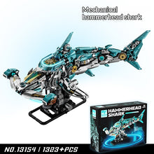 1323pcs MJi 13154 Mecha Hammerhead Shark