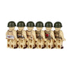 B19-40 WW2 Military Medical Soldier Minifigures