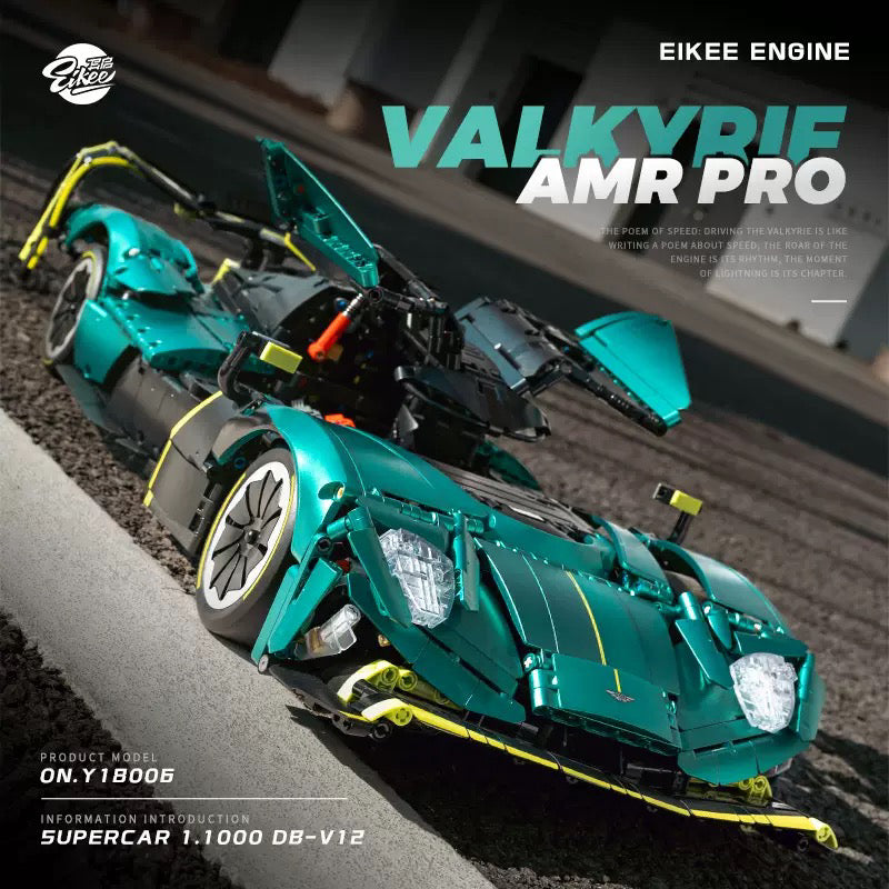3868 pcs EIKEE Y18006 Aston Martin Valkyrif AMR Pro 1:8 – Joy Bricks