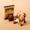 MOC furniture bedroom dining room kitchen oven