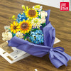 1124pcs JIESTAR JJ9196 Sunflower Bouquet