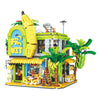2165pcs JIESTAR JJ9083 BANANA SHOP