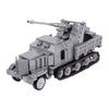 World War II German Soldiers Tank Armored Vehicle Artillery Car Set