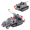 World War II German Soldiers Tank Armored Vehicle Artillery Car Set