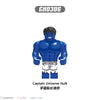 G0140 Superhero Hulk Universe Captain Red Hulk Minifigures