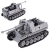 World War II German Soldiers Tank Armored Vehicle Artillery Car Set