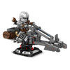 1334pcs JD147 Mandalorian-Inspired Speeder Bike Building Block Set