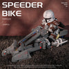 1334pcs JD147 Mandalorian-Inspired Speeder Bike Building Block Set
