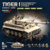 1361 pcs QUANGUAN 100233 Tiger I heavy tank