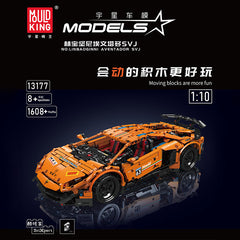 1608pcs MK13177 NO.LINBAOGINNI AVENTADOR SVJ 1:10 – Joy Bricks