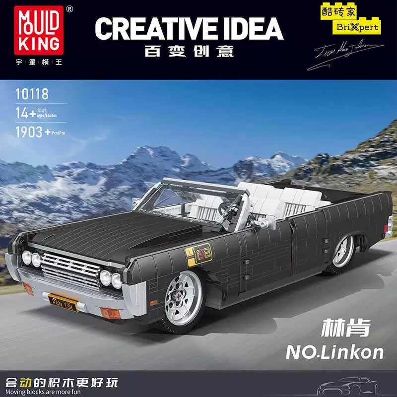 1903 pcs MouldKing 10118 LINCOLN Continental 1964 – Joy Bricks
