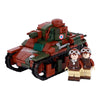Military World War II French Renault Light Engineering Tank Artillery Vehicle