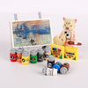 Oil Painting Easel Palette Minifigure Accessories