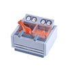City streetscape furniture supermarket shelves coffee sewing machine camera lockers