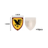 medieval castle knight soldier lion black eagle weapon armor hand shield