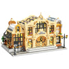 3220PCS JIESTAR JJ89140 Vintage Steam Train Station (Includes Lighting Kit)