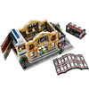Presale 3050 pcs Brick Cross Train Station