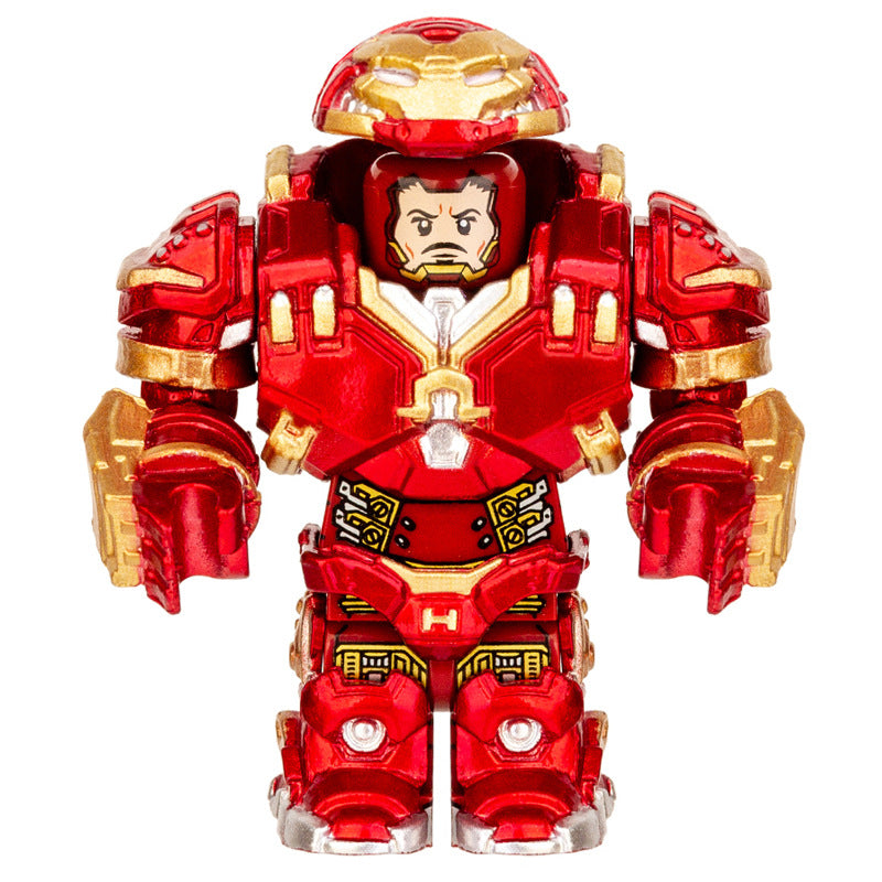991 Superhero Series Iron Man Hulk Armor Minifigures – Joy Bricks