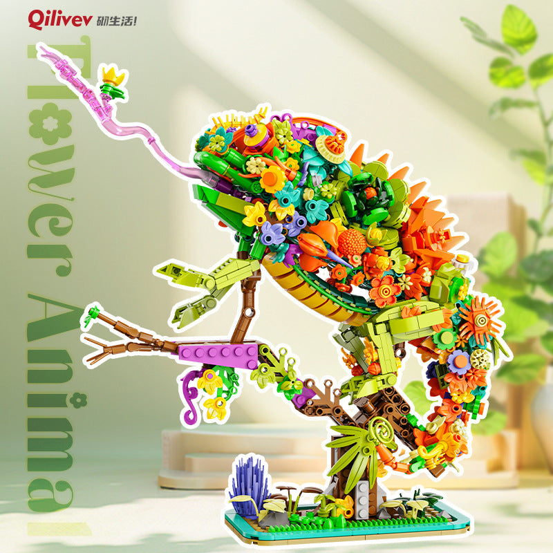 Qilivev Flower Animal Series – Joy Bricks