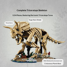 1154pcs Dinosaur Fossils: Triceratops