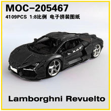 4109PCS MOC-205467 Lamborghini Revuelto 1:8