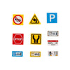 B10-62-1 City Street Traffic Sign Minifigure Accessories