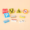 City Street Traffic Sign Printed Parts Minifigure Accessories